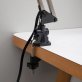 V-Light 34-In. LED Swing-Arm Brushed Nickel Clamp-on Desk Lamp