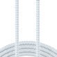 XYST™ Charge and Sync USB to USB-C® Braided Cable, 10 Ft. (White)