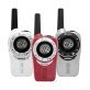Cobra® microTALK® SOHO Series Walkie Talkies 3 Pack, White, Red, and Gray, ACXT360