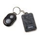 CARSON® 120-Lumen COB LED Keychain Flashlight with Stainless Steel Keyring, Gray, KL-10GY