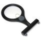 CARSON® LumiCraft™ LED Lighted Hands-Free 2x Magnifier with 4x Spot Lens and Neck Cord