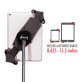 CTA Digital® Height-Adjustable Gooseneck Floor Stand for 7-In. to 13-In. Tablets