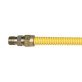 Dormont® 20C Series SafetyShield® 36-Inch Gas Flex-Line 1/2-Inch MIP (Male Iron Pipe) x 1/2-Inch MIP