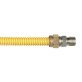 Dormont® 30C Series SafetyShield® 72-Inch Gas Range/Furnace Flex-Line 1/2-Inch MIP (Male Iron Pipe) x 1/2-Inch MIP