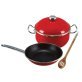 Vita® 4-Piece Beginner’s Cookware Set (Red)