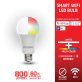 Energizer® Connect LED 11.5-Watt (60-Watt Equivalent) Bright White and Multicolor Smart Bulb, A19 Bulb Shape, E26 Medium Base, Dimmable