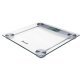 Escali® Easy-to-Read Display 400-lb Capacity Chrome and Glass Bathroom Scale
