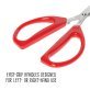 Joyce Chen® Original Unlimited Kitchen Scissors (Red)