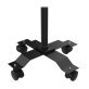 CTA Digital® Compact Security Gooseneck Floor Stand with Lock and Key Security System for iPad®/Tablet
