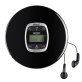 JENSEN® Personal Portable Bluetooth® CD Player with Digital FM Radio and Earbuds
