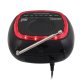JENSEN® Digital AM/FM Weather Band Alarm Clock Radio with NOAA® Weather Alert and Red LED Alert Indicator Ring