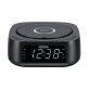 JENSEN® Stereo Digital Dual-Alarm Clock with Top-Loading CD Player, FM Tuner, USB Charging Port, and Battery Backup