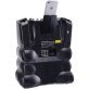 Karaoke USA™ Bluetooth® Karaoke Machine with Synchronized LEDs