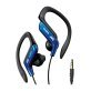 JVC® Ear-Clip Earbuds (Blue)