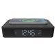 Lumoday™ USB Alarm Clock with Wireless Charging