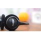 KOSS® KPH7 On-Ear Headphones in Hang Bag Packaging, Black