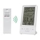 La Crosse Technology® Battery-Powered LCD Wireless 2-Piece Digital Weather Forecast Station with Hygrometer and Calendar