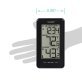 La Crosse Technology® Battery-Powered LCD Wireless 2-Piece Digital Weather Thermometer Station with Hygrometer and Calendar