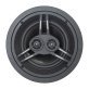 SpeakerCraft® DX-Grand Stage Series 130-Watt-Continuous-Power In-Ceiling Dual-Tweeter Speaker, DX-GC8-DT