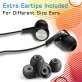 Maxell® Sync Up Type-C® Wired Earbuds with Microphone, Black