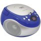 Naxa® 2.4-Watt Portable CD Player with AM/FM Radio (Blue)