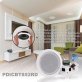 Pyle® PDICBT852RD 250-Watt 8-In. Bluetooth® Ceiling/Wall Speakers, 2 Count