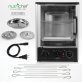 NutriChef 24-Quart 1,500-Watt Multifunction Countertop Rotisserie Oven