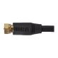 RCA RG6 Coaxial Cable, Black (6 Ft.)
