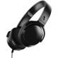 Skullcandy® Riff On-Ear Wired Headphones with Microphone (Black)