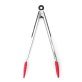 Starfrit® Red Silicone 12" Tongs