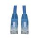 Tripp Lite® by Eaton® CAT-6 Gigabit Snagless Molded Stranded UTP Ethernet Cable (1 Ft.; Blue)