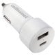 cellhelmet® 20-Watt Dual-Port Power Delivery Car Charger for USB and USB-C®