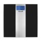 Escali® Ultra-Slim 400-lb Capacity Black and Silver Bathroom Scale