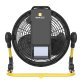 GeekAire® Variable-Speed 12-In. Rechargeable Outdoor High-Velocity Floor Fan with Removeable Battery Power Bank