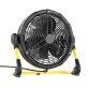 GeekAire® Variable-Speed 12-In. Rechargeable Outdoor High-Velocity Misting Floor Fan with Removeable Battery Power Bank