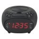GPX® 0.9-In. LED-Display Dual-Alarm CD Clock Radio