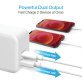 Naztech® 30-Watt Power Delivery Dual-Output USB-C® Fast Wall Charger