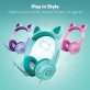 HyperGear® Kombat Kitty Gaming Headset for Kids (Teal)