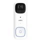 Lorex® Wi-Fi® 2K Smart Video Doorbell, Battery Operated (White)