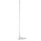 Tram® Pretuned VHF 3-dBd-Gain Marine Rachet-Mount 46-Inch Fiberglass Antenna with RG58 Cable and FME-Female Connector with PL-259 Adapter