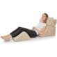 AllSett Health® 4-Piece Orthopedic Bed Wedge Pillows Set (Beige)