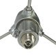 Tram® 200-Watt Dual-Band 2-Section Fiberglass Base Antenna with 50-Ohm UHF SO-239 Connector, 8-Ft. 4-In. Tall (Silver)