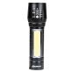 Dorcy® 100-Lumen Ultra HD Aluminum LED Rechargeable Flashlight with Area Light