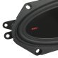 Cerwin-Vega® Mobile HED® Series 4-In. x 10-In. 320-Watt-Max 2-Way Coaxial Speakers, Black and Red, 2 Pack