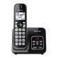 Panasonic® KX-TGD63X Corded Cordless Phone with Call Blocking and Digital Answering System (1 Handset; Metallic Black)