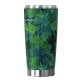 Outdoors Professional 20-Oz. Stainless Steel Double-Walled Vacuum-Insulated Classic Tumbler with Sealed Silicone Lid (Tropical Green)