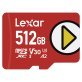 Lexar® PLAY microSDXC™ UHS-I Card (512 GB)