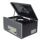 Victor® Monument Dual-Bluetooth® Belt-Drive 8-in-1 Music Center with Turntable, CD, and Cassette Player, VWRP-5000-GR