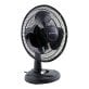 Comfort Zone® 12" Oscillating Table Fan (Black)