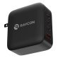 Raycon® The Magic Charger Pro 100-Watt 4-Port USB-C®/USB Wall Charger, Black